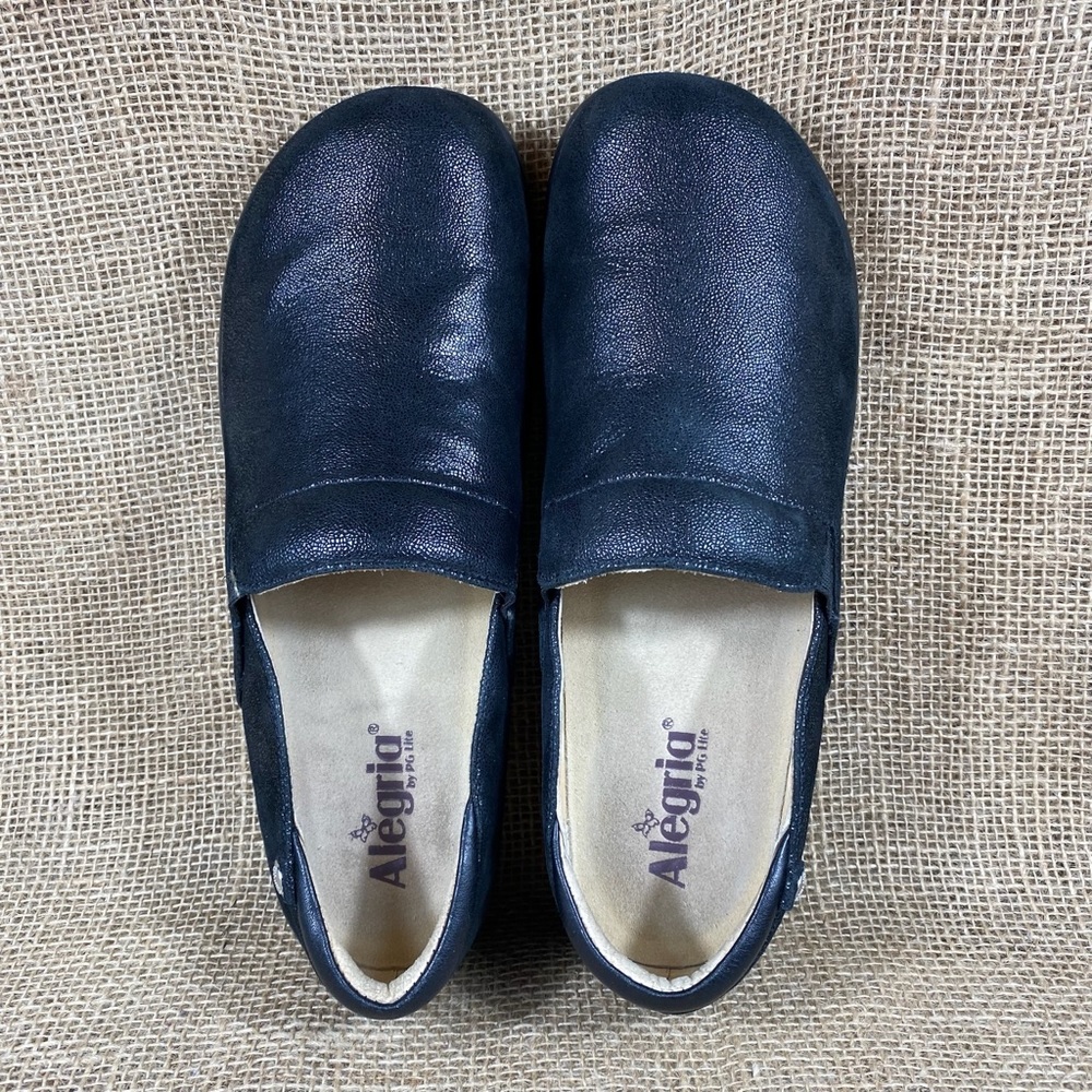Alegria Clogs Slip Resistant Black Leather women's Size 11.5-12 EU42 - Picture 6 of 8